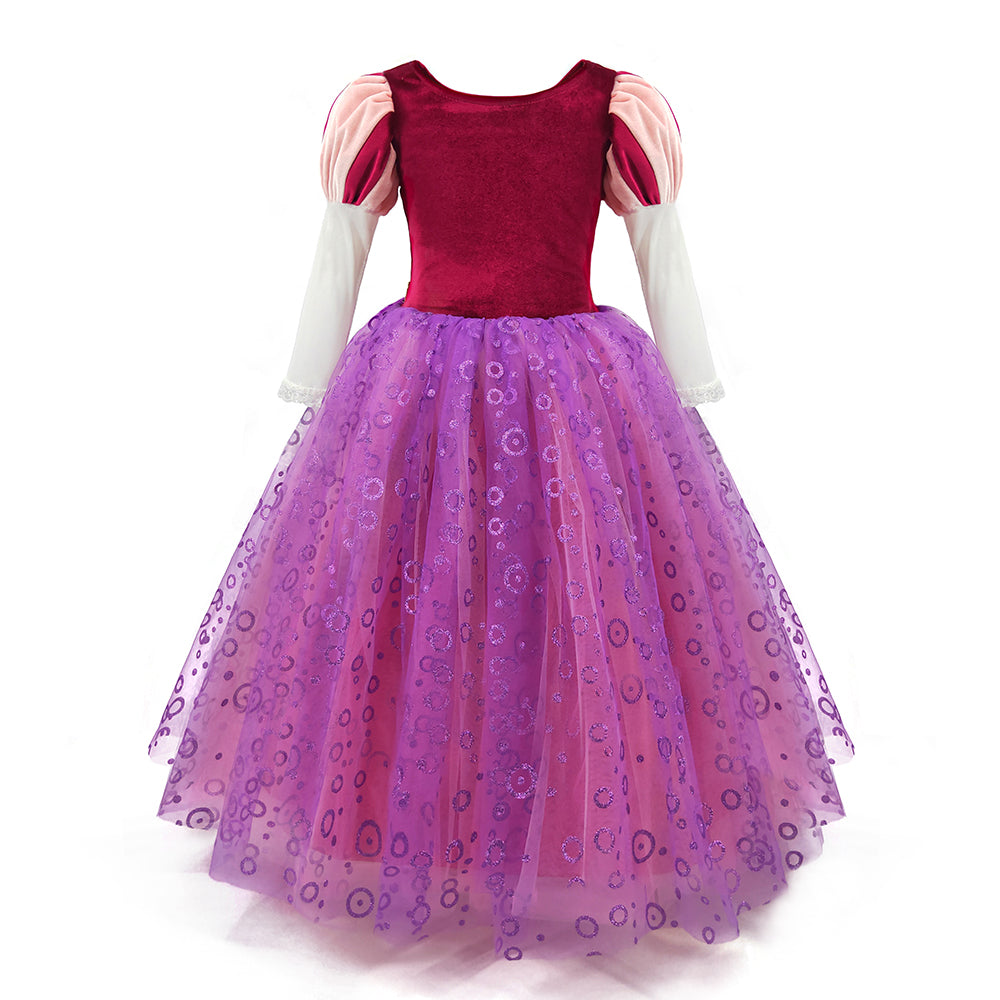 Girls Rapunzel Long Sleeve Dress
