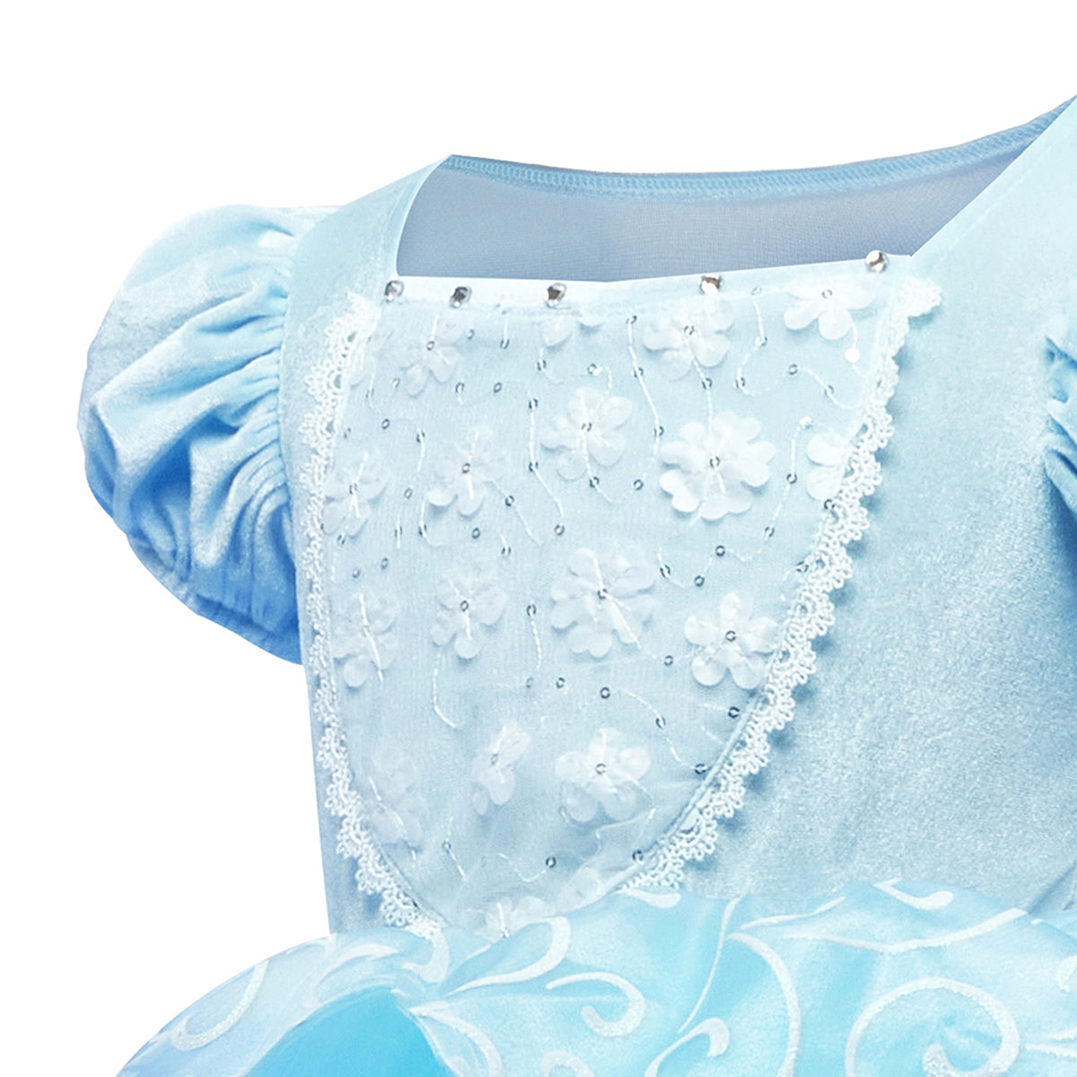 Light Up Cinderella Costume for Girls Cinderella Dress with Lights