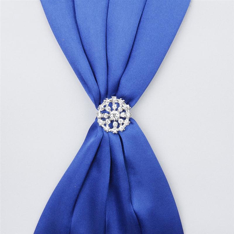 Wedding Guest Book and Pen Set Royal Blue Satin Bownot Pen Holder