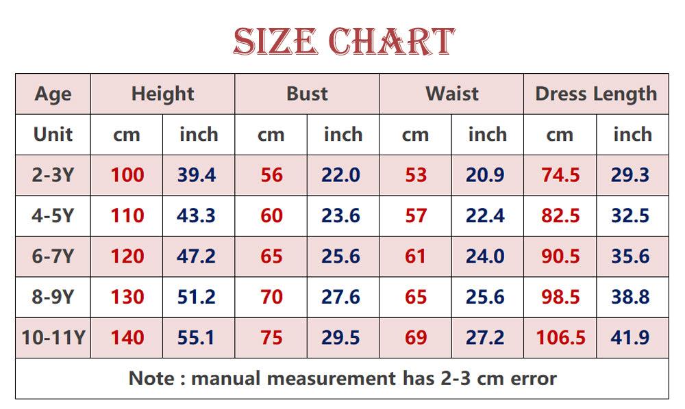 Girls Cinderella Princess Dress