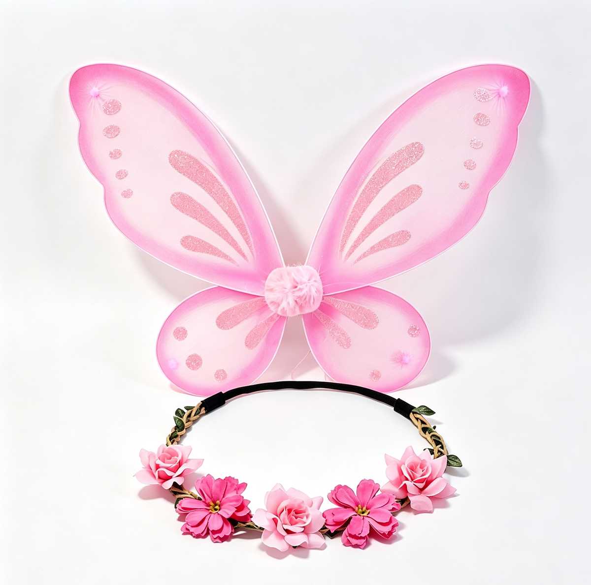 Girls Tinkerbell Costume,Tinkerbell Dress, Fairy Dress Girls, Girls Fairy Wings Costume, Pink TuTu Dress, Fairy Costume, Girls Cosplay Dress