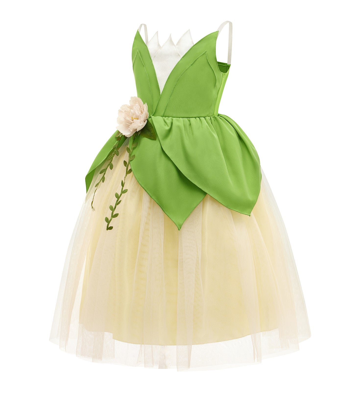 Princess Tiana Dress Tiana Costume for Girls