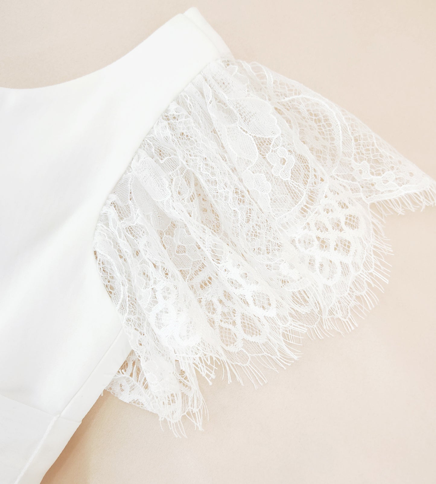 Flower Girl Dress White Spring Dress Formal Dress Castle Girl Lace Photogenic Dress Wedding Bridesmaid Princess Long Dress