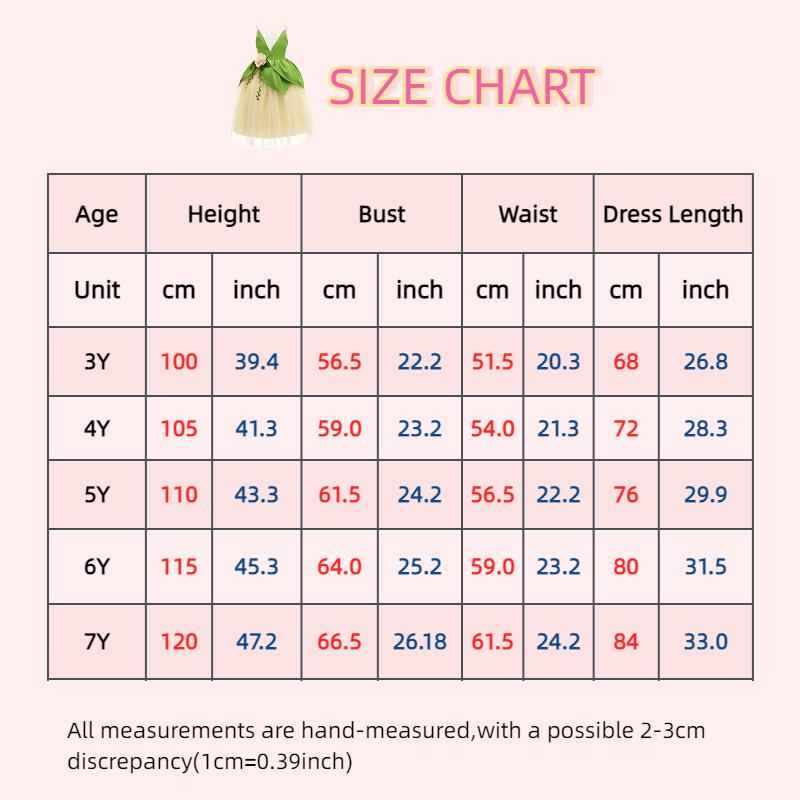 Girls Tiana Princess Costume Dress, Princess and Frog,Green Leaf Tulle Gown, Birthday Outfit &Halloween Cosplay