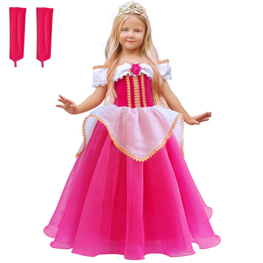 Aurora Princess Costume Sleeping Beauty Dress Up Cosplay