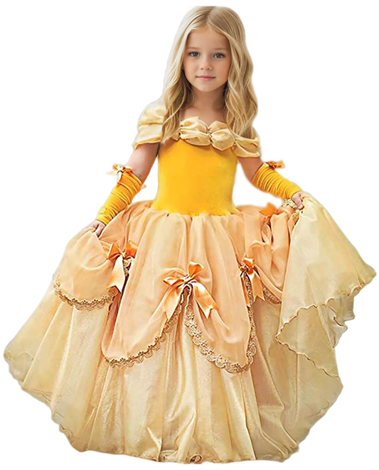 Belle Princess Costume For Girls Princess Dresses