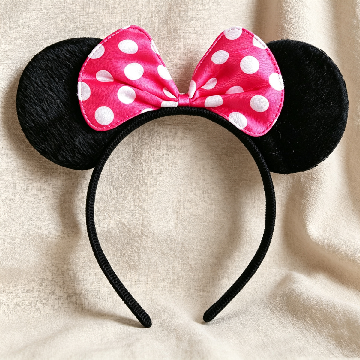 Mouse Inspired Dress, Mouse Ears Headband, ToddlerDress,Tutu Dress,1st Birthday Dress,Baby Girl Mouse Outfits, Girl Birthday Party Dress
