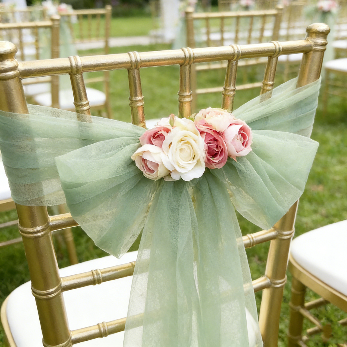 Wedding Chair Sashes, Boho Wedding Decor,Wedding Chair Decor,Pink Chair Sash,Wedding Ceremony Accessories for Wedding Party Easter Decor