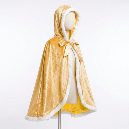 Princess Hooded Cloak,Medieval Cape with Hood,Princess Cloak,Hooded Cape Cloak,Elsa Cloak, Kids Hooded Cloak,Girls Winter Cape,Cosplay Cloak