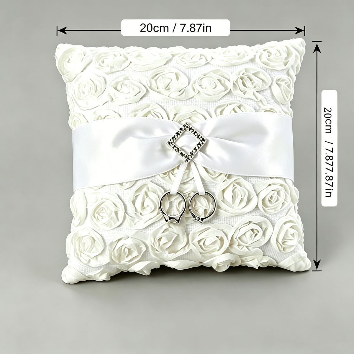 Custom Ivory Ring Bearer Pillow, Wedding Ring Holder, Wedding Ring Pillow, Ivory Wedding Pillow, Lace Wedding Bearer, Ring Bearer Cushions