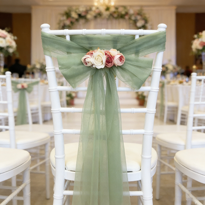 Wedding Chair Sashes, Boho Wedding Decor,Wedding Chair Decor,Pink Chair Sash,Wedding Ceremony Accessories for Wedding Party Easter Decor