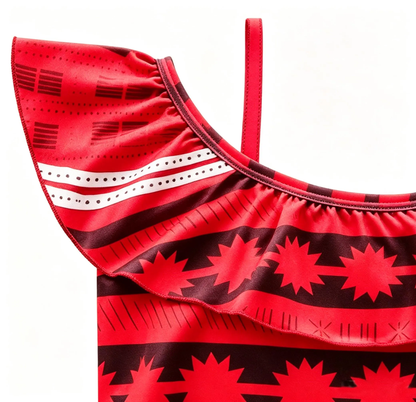 Girl Moana Swimsuit,Moana Dress,Girls Swimsuit,Girls Bathing Suit,Baby girl Swimsuit,Toddler Bathing Suit,Birthday Swimsuit,Kid Swimsuit