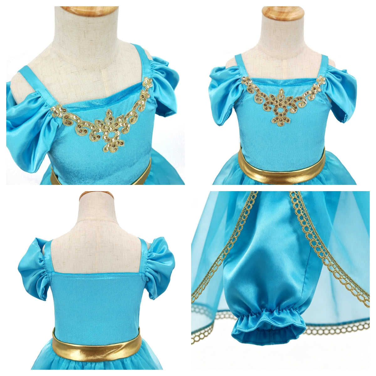 Princess Jasmine Costume Girls, Arabian Princess Costume, Girls Jasmine Dress, Jasmine Birthday outfit, Jasmine Girl Dress, Aladdin Costume