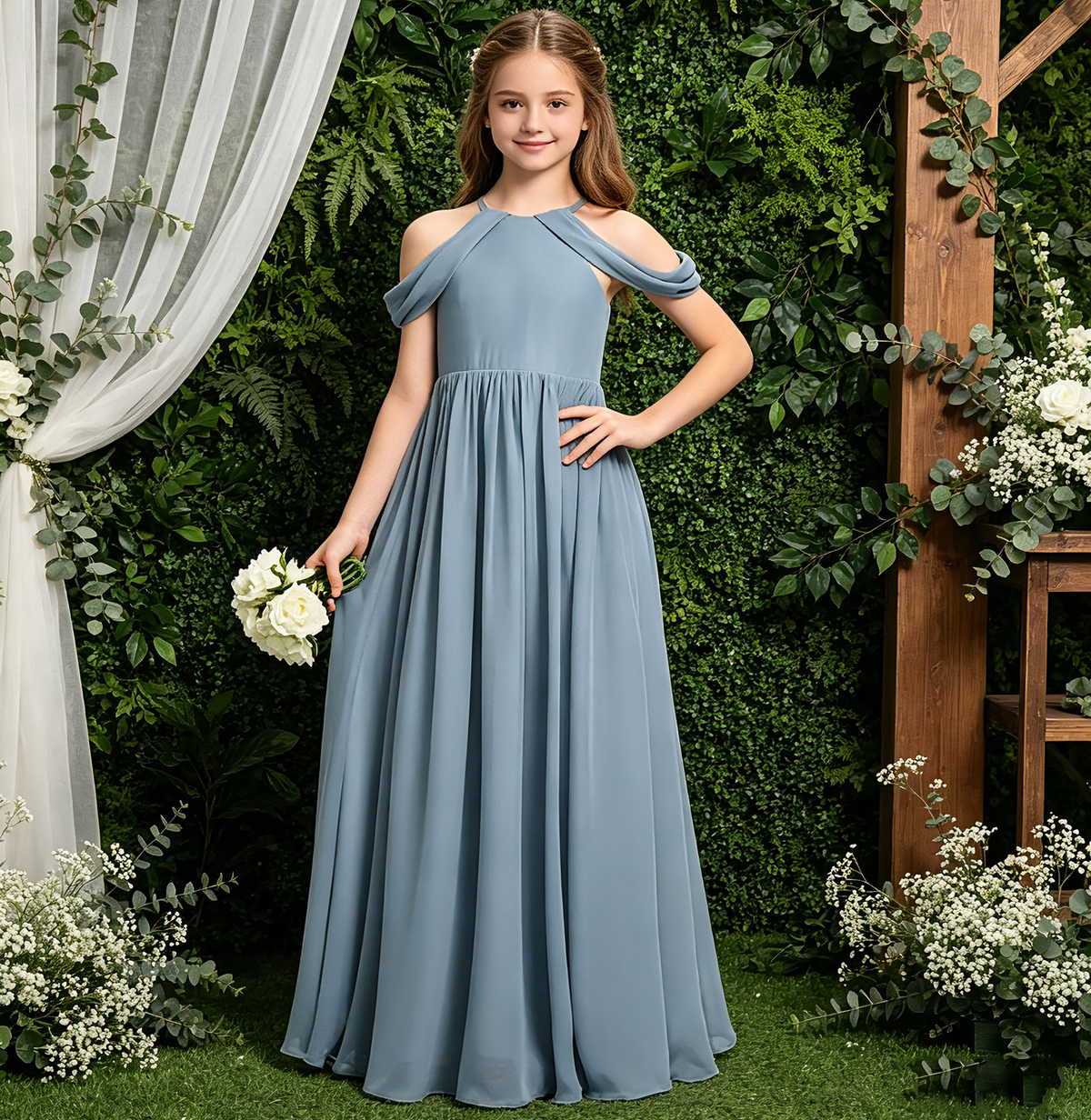 Custom Junior Bridesmaid Dresses for Girls| Senior Prom Dresses| Girls Formal Dress| Graduation Gown| Homecoming Dress| Sweet 16 Party Dress