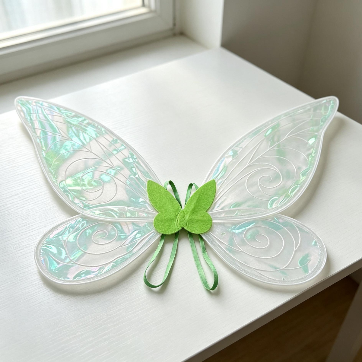 Green Floral Girls Tulle Dress, Tiana Fairy Princess Costume, Sleeveless Flower Girl Dress , Birthday Party Photoshoot Dress for Kids