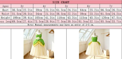 Tiana Princess Dress,Tiana Costume,Tiana Birthday, Princess Tiana Costume,Princess and Frog Dress,Green Princess Dress, Princess Tiana Party