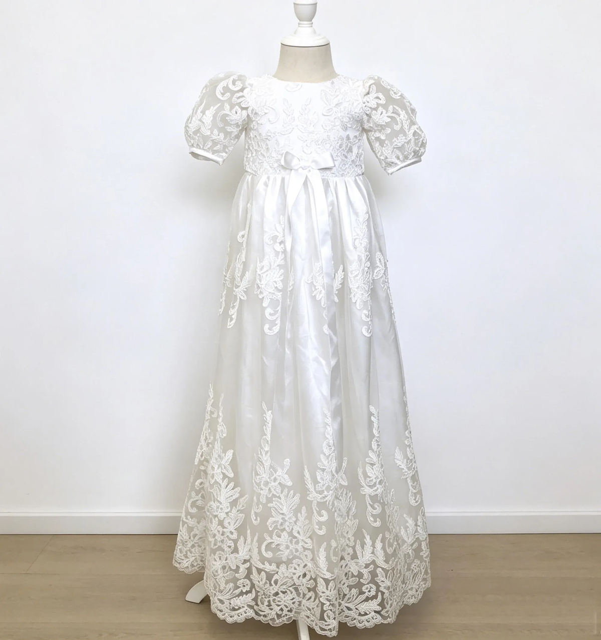 Personalized Baby Girl Baptism Dresses|Lace Christening Dress|Baby Blessing Dress|Christening Keepsake|1st Birthday Dress|Baptism Gown Girl