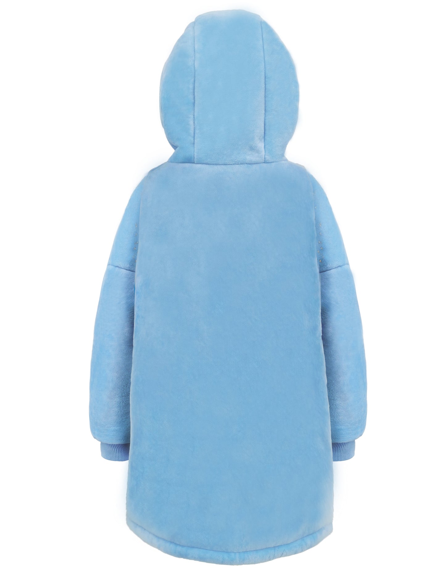 Kids Wearable Blanket Hoodie Princess Oversized Blanket Sweatshirt with Hood