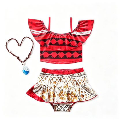 Girl Moana Swimsuit,Moana Dress,Girls Swimsuit,Girls Bathing Suit,Baby girl Swimsuit,Toddler Bathing Suit,Birthday Swimsuit,Kid Swimsuit