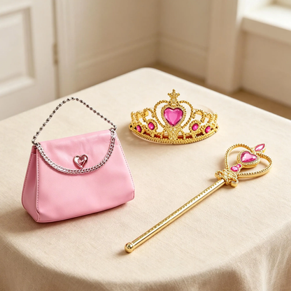Princess Aurora Inspired Pink Ball Gown for Girls, Sleeping Beauty Costume,Aurora Costume,Elegant Princess Ballgown for Girls