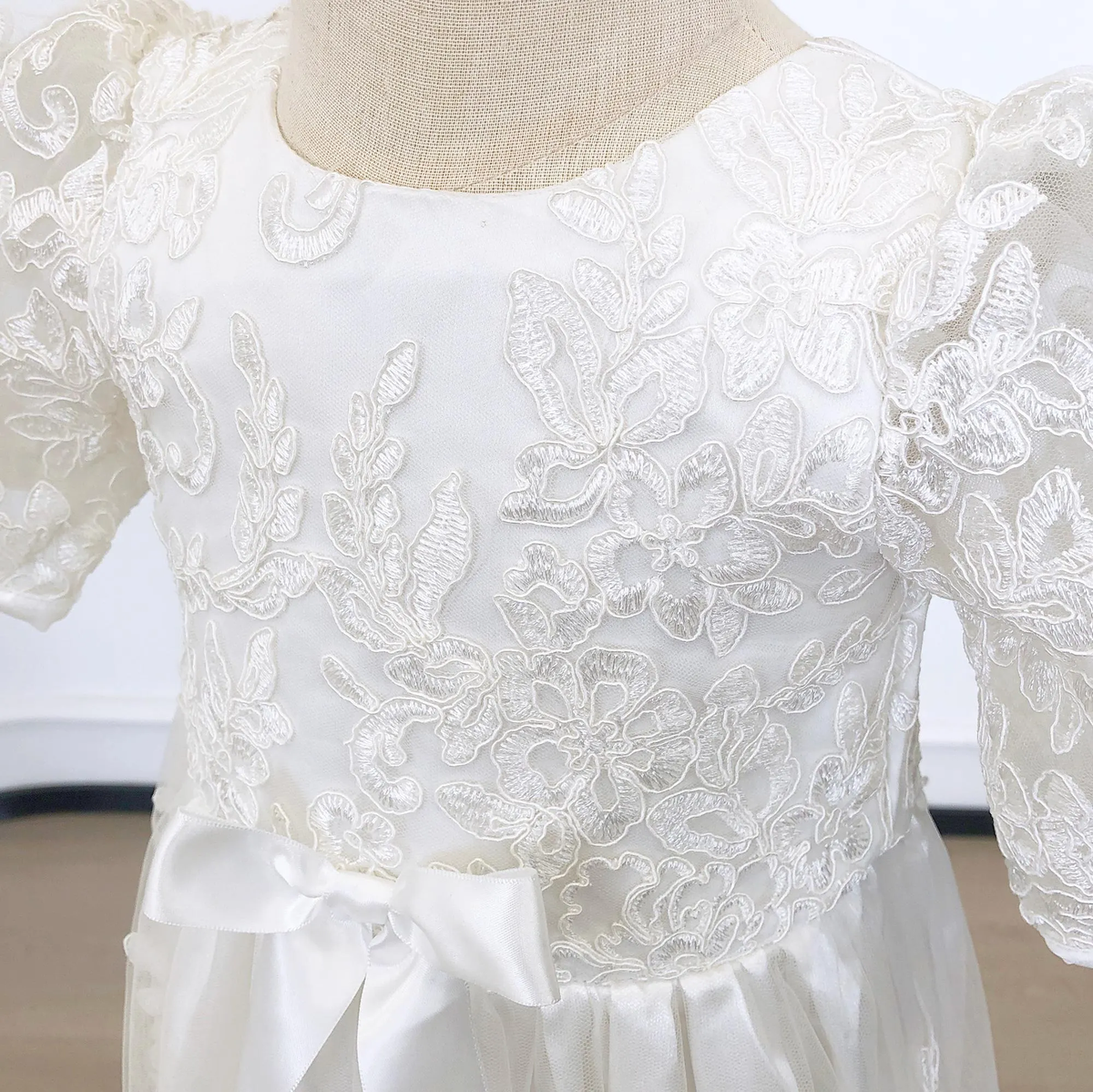 Personalized Baby Girl Baptism Dresses|Lace Christening Dress|Baby Blessing Dress|Christening Keepsake|1st Birthday Dress|Baptism Gown Girl