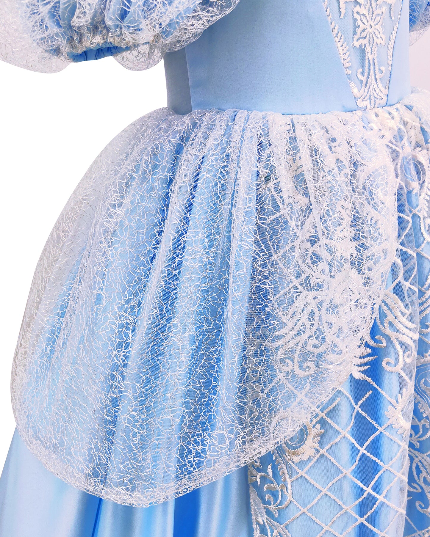 Cinderella Dresses for Girls Toddler Princess Dress Blue Tulle Costumes Cosplay Fairy Costume for Girls