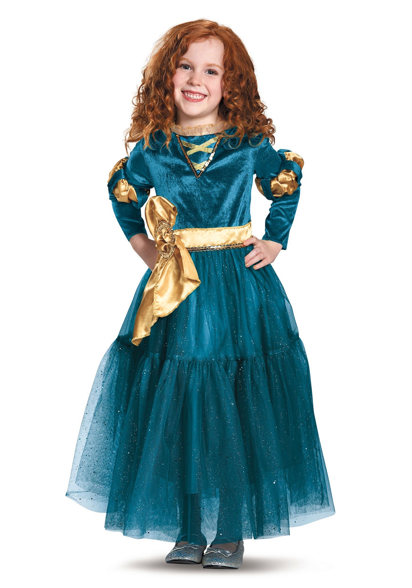 Merida Costume for Girls Princess Cosplay Clothes Up Merida Costumes Birthday Party Dress